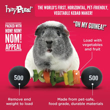 Load image into Gallery viewer, HayPigs!® Piggy Weightlifter™ - Vegetable Kebab Maker