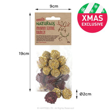 Load image into Gallery viewer, Rosewood Naturals Crunchy Festive Baubles Treats 80g