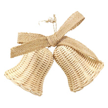 Load image into Gallery viewer, Rosewood Cupid & Comet Rattan Bells for Guinea Pigs & Small Furries