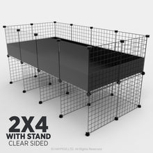 Load image into Gallery viewer, Ozzy Cages 2x4 C&C Enclosure - Clear Sided