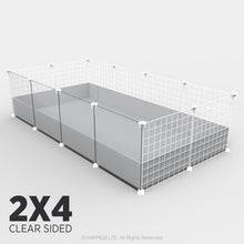 Load image into Gallery viewer, Ozzy Cages 2x4 C&C Enclosure - Clear Sided