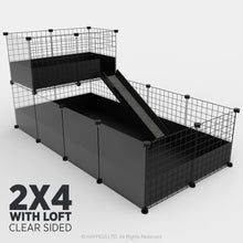 Load image into Gallery viewer, Ozzy Cages 2x4 C&C Enclosure - Clear Sided