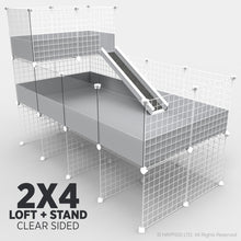 Load image into Gallery viewer, Ozzy Cages 2x4 C&C Enclosure - Clear Sided