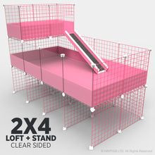 Load image into Gallery viewer, Ozzy Cages 2x4 C&C Enclosure - Clear Sided