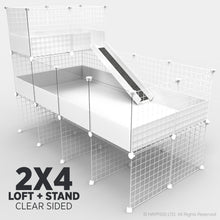 Load image into Gallery viewer, Ozzy Cages 2x4 C&C Enclosure - Clear Sided