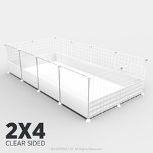 Load image into Gallery viewer, Ozzy Cages 2x4 C&C Enclosure - Clear Sided