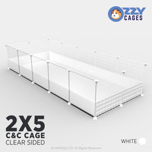 Load image into Gallery viewer, Ozzy Cages 2x5 C&C Enclosure - Clear Sided