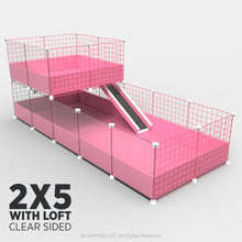 Load image into Gallery viewer, Ozzy Cages 2x5 C&C Enclosure - Clear Sided