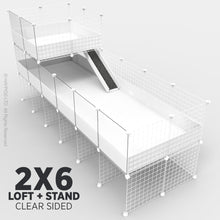 Load image into Gallery viewer, Ozzy Cages 2x6 C&C Enclosure - Clear Sided