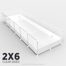 Load image into Gallery viewer, Ozzy Cages 2x6 C&C Enclosure - Clear Sided