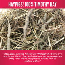 Load image into Gallery viewer, (x8) HayPigs!® 100% Timothy Hay 1Kg