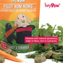 Load image into Gallery viewer, HayPigs!® Piggy Nom Noms™ - Carrot & Coriander 70g