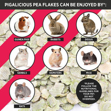 Load image into Gallery viewer, HayPigs!® Pigalicious Pea Flakes™ (300g) in Small Collectors Jar