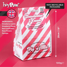 Load image into Gallery viewer, HayPigs!® Strawberries & Cream™ (100g) in Eco Refill Bag