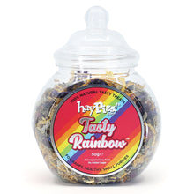 Load image into Gallery viewer, HayPigs!® Tasty Rainbow™ (50g) in Small Collectors Jar