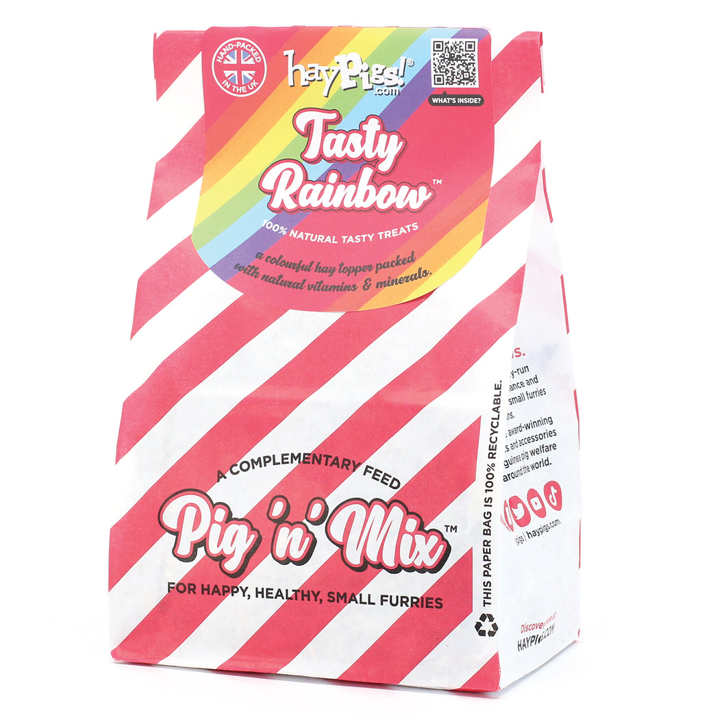 HayPigs!® Tasty Rainbow™ (100g) in Eco Refill Bag