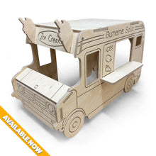 Load image into Gallery viewer, The Bunana Split - Ice Cream Van Rabbit Hide