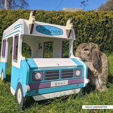Load image into Gallery viewer, The Bunana Split - Ice Cream Van Rabbit Hide