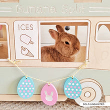 Load image into Gallery viewer, The Bunana Split - Ice Cream Van Rabbit Hide