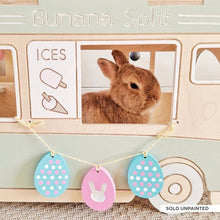 Load image into Gallery viewer, The Bunana Split - Ice Cream Van Rabbit Hide