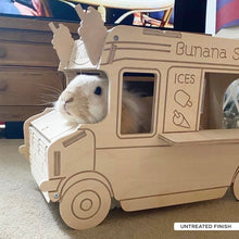 Load image into Gallery viewer, The Bunana Split - Ice Cream Van Rabbit Hide