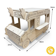 Load image into Gallery viewer, The Bunana Split - Ice Cream Van Rabbit Hide