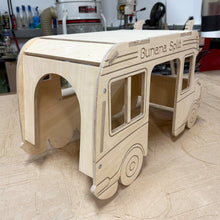 Load image into Gallery viewer, The Bunana Split - Ice Cream Van Rabbit Hide