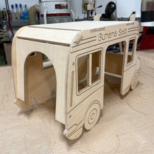 Load image into Gallery viewer, The Bunana Split - Ice Cream Van Rabbit Hide