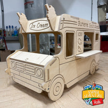Load image into Gallery viewer, The Bunana Split - Ice Cream Van Rabbit Hide