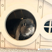Load image into Gallery viewer, The Hoppit Hole - Rabbit Hide - Guinea Pig House