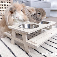 Load image into Gallery viewer, The Pignic Bench - Feeding Station for Rabbits and Guinea Pigs