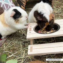 Load image into Gallery viewer, The Pignic Bench - Feeding Station for Rabbits and Guinea Pigs