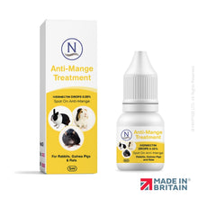 Load image into Gallery viewer, Naqua Anti-Mange Spot-On Ivermectin (Rabbits, Guinea Pigs, Rats) - 5ml | 50 Drops