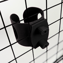 Load image into Gallery viewer, Guinea Pig & Rabbit Water Bottle Holder – Jet Black, 320ml