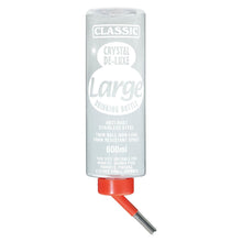 Load image into Gallery viewer, Classic Crystal De Luxe Water Bottle - Large (600ml) - Pack of 1 - Clear