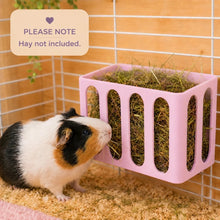 Load image into Gallery viewer, Guinea Pig & Rabbit Hay Feeder – Pastel Pink