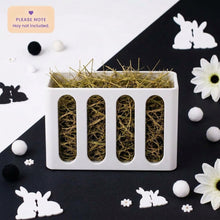 Load image into Gallery viewer, Guinea Pig & Rabbit Hay Feeder – White