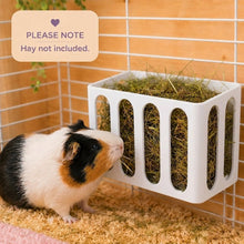 Load image into Gallery viewer, Guinea Pig & Rabbit Hay Feeder – White