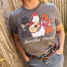 Load image into Gallery viewer, HayPigs!® Arriba Perú! Unisex T-shirt - Grey Triblend