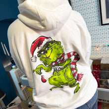 Load image into Gallery viewer, 'The Green Grump' Christmas Guinea Pig Hoodie - Unisex