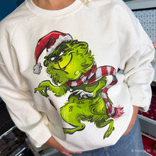Load image into Gallery viewer, 'The Green Grump' Christmas Guinea Pig Sweatshirt - Unisex