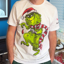 Load image into Gallery viewer, 'The Green Grump' Christmas Guinea Pig T-shirt - Unisex