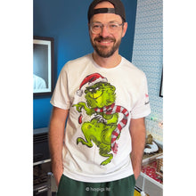 Load image into Gallery viewer, 'The Green Grump' Christmas Guinea Pig T-shirt - Unisex