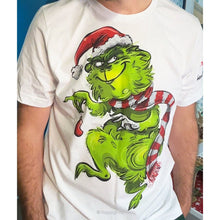 Load image into Gallery viewer, 'The Green Grump' Christmas Guinea Pig T-shirt - Unisex