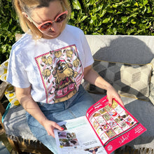 Load image into Gallery viewer, 'Popcorning Piggies' Guinea Pig T-shirt - Unisex