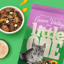 Load image into Gallery viewer, Little One 'Green Valley' Fibrefood for Chinchillas 750g
