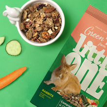 Load image into Gallery viewer, Little One 'Green Valley' Fibrefood for Rabbits 750g