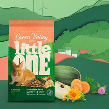 Load image into Gallery viewer, Little One 'Green Valley' Fibrefood for Rabbits 750g
