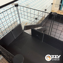 Load image into Gallery viewer, Ozzy Cages 2x1 C&C Narrow Loft Kit - Clear Sided