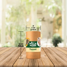 Load image into Gallery viewer, Millamore Cardboard Tunnel - Small (for Mice, Gerbils and Hamsters)